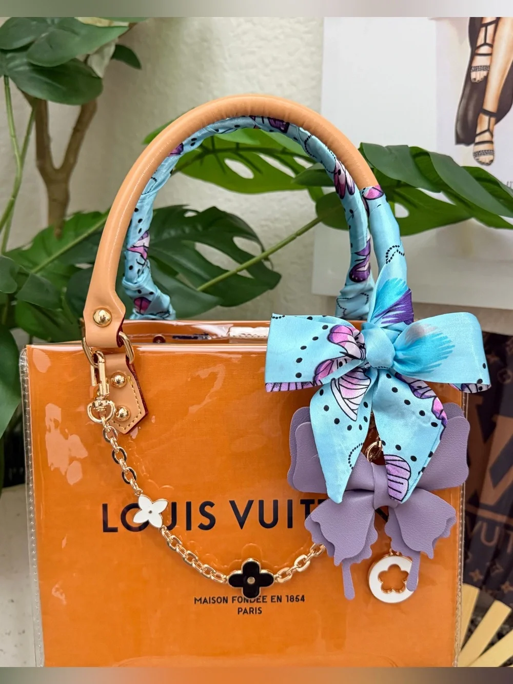 🩵💜🩵Louis Vuitton Gift Bag Tote🩵💜🩵